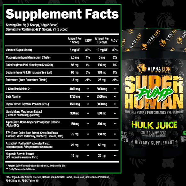 Fiche Nutritionnel