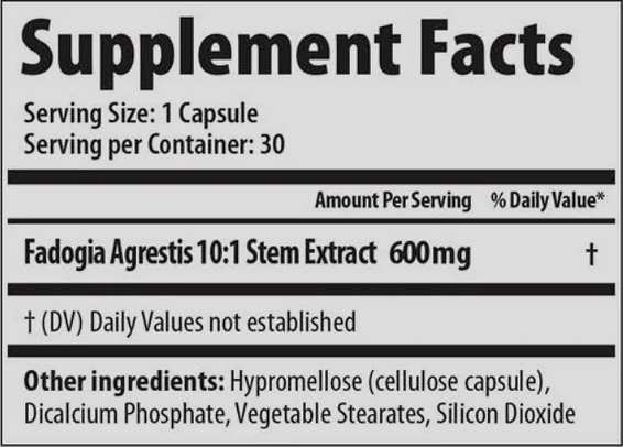 Fiche Nutritionnel