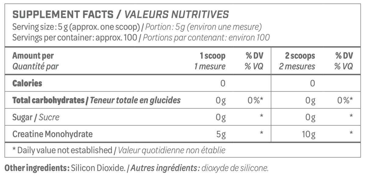 créatine monohydrate - Osmo Pharma